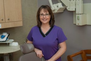 A member of Dr. Vandewater's dental staff in Ellisville, MO.